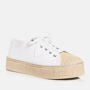 Vince Camuto Calitrie Platform Jute-Toe Sneakers Sz 8